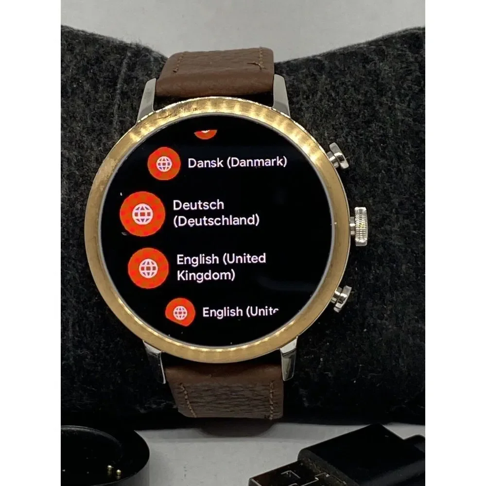 Fossil Gen 4 Authentic Digital Dial Smart Watch Custom Band FTW6016 LT327